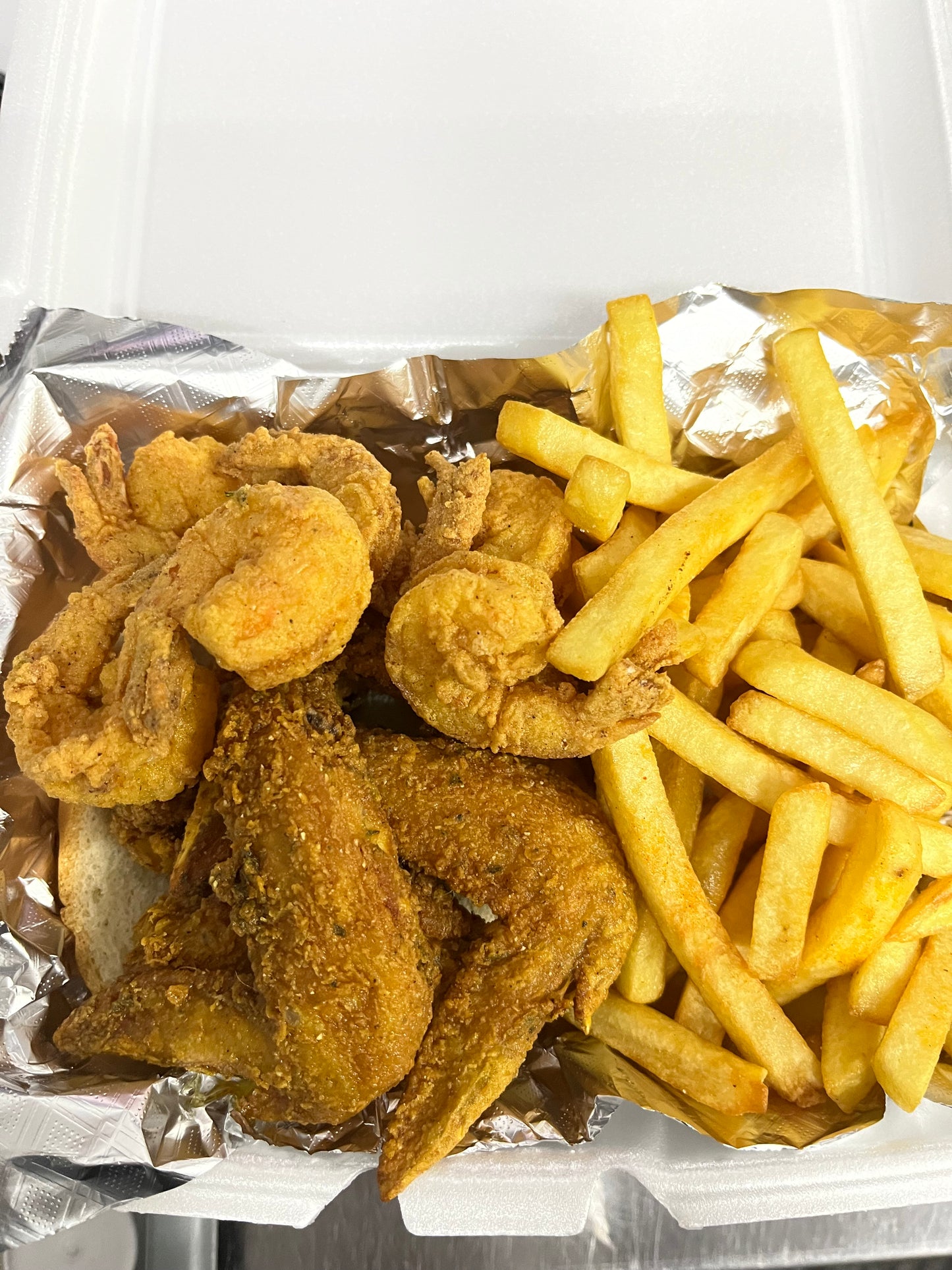 6PC Shrimp & 5PC Wing Meal